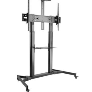 Sbox FS-3610 TV stand - BLACK 100 kg 100" 1000 x 600 mm