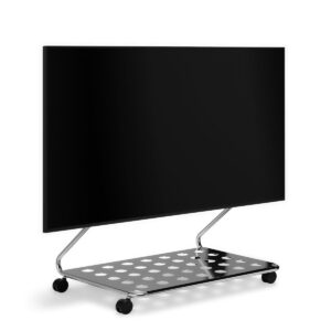Pedestal Disco TV Stander - Chrome