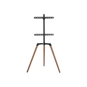 Nedis TVSM7060BK stand - tripod - for LCD TV - black beech - Maks 35 kg - Maks størrelse 65"