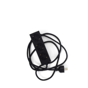 Pedestal Powerbar - 5 meters - Charcoal