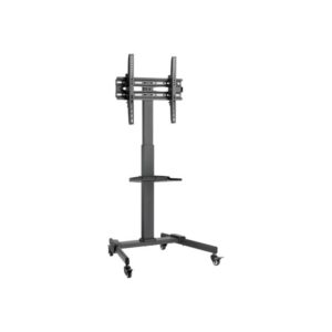 Gembird TV floor stand with caster wheels (tilt) 32" - 55" - Maks 35 kg - Maks størrelse 55"